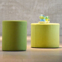 Jan Kurtz - Rondo Pouf, Stuhlkonzept