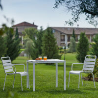 Fiam - Mya Metal Sessel, Viererpack