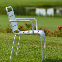 Fiam - Mya Metal Sessel, Viererpack