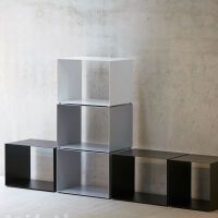 Jan Kurtz - Cubus Würfel, Stahlblech