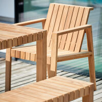 Jan Kurtz - Manti Sessel, FSC-Teak