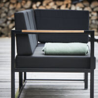 Jan Kurtz - Lux Lounge, Edelstahl schwarz