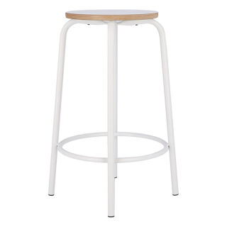 65 cm, weiß/weiß